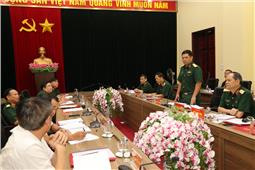 Đoàn công tác Ủy ban Kiểm tra Trung ương, Ủy ban Kiểm tra Quân ủy Trung ương thăm và làm việc tại Quân khu